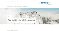 Desktop Screenshot of altenburger.ch