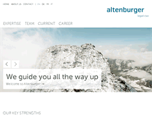 Tablet Screenshot of altenburger.ch